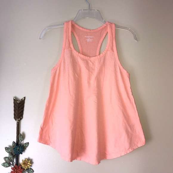 Xhilaration Coral Racerback Flare Tank Size XS EUC - Picture 1 of 3